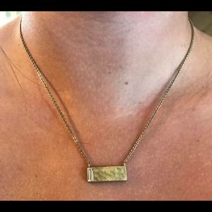 Silpada K&R collection crossbar necklace